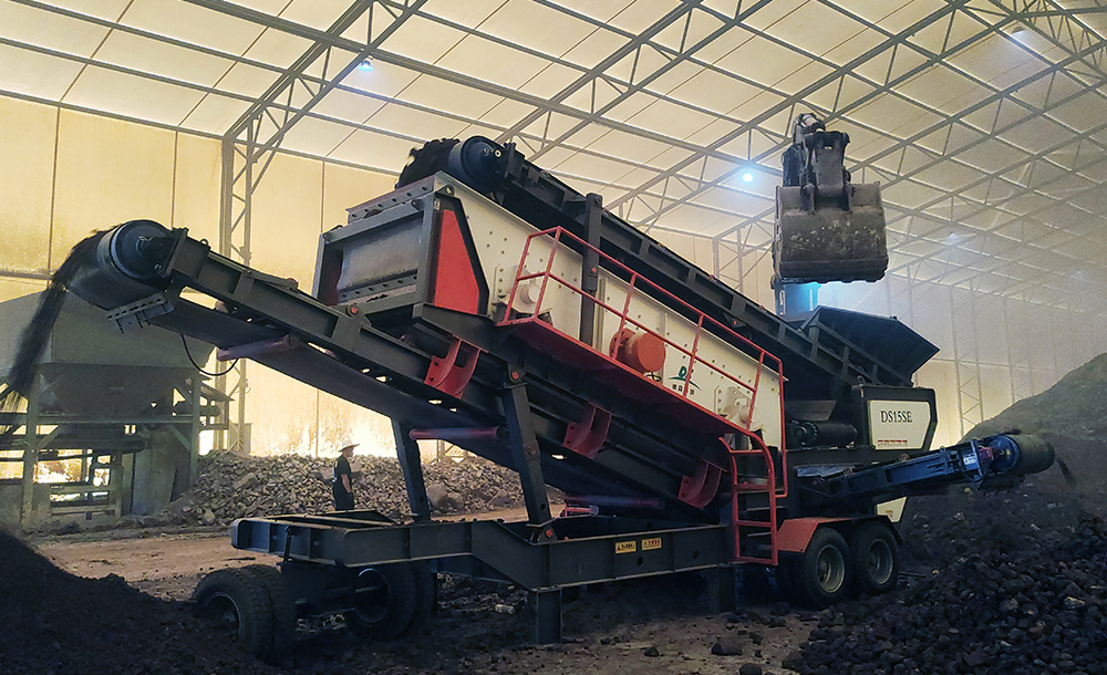 污染土壤筛分预处理